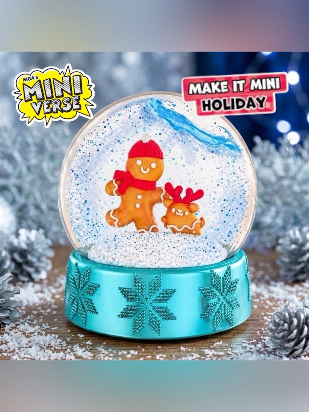MGA's Miniverse Make It Mini 2026 Holiday Series 4: SNOW GLOBE (Sealed New)